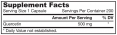 Quercetin 500 mg / 200 Vcaps