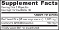Red Yeast Rice + CoQ10 / 120 Vcaps
