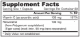 Resveratrol 100 mg / 60 Vcaps