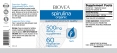 Spirulina Organic 500 mg / 60 Caps