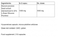 Mucuna Pruriens Extract / 210 Caps