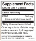 Paba 500 mg / 120 Caps
