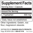 L-Tryptophan 500 mg / 60 Caps