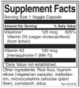 Extra Strength D3 & K2 - 125 mcg & 100 mcg / 60 Vcaps