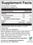 Biotin Gummies - Blueberry 2500 mcg / 60 Gummies