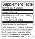 Reishi Mushroom Extract Standardized 500 mg / 90 Caps