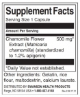 Chamomile Flower Extract Standardized Apigenin 500 mg / 60 Caps