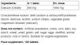 Calcium Citrate 300 mg / 120 Tabs