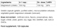 Magnesium Citrate 150 mg High Absorption / 120 Caps