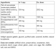 CoQ10 + Omega 3 / 45 Softgels