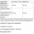Liposomal Magnesium Gluconate 100 mg / 225 ml