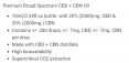 Sleep CBD Oíl 20% + CBN 20% Broad Spectrum / Blackberry / 10 ml