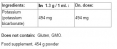 Potassium Bicarbonate