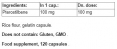 Pterostilbene 100 mg / 120 Caps