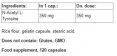 N-Acetyl L-Tyrosine / 120 Caps