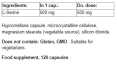 L-Serine 500 mg / 120 Caps