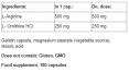 L-Arginine + L-Ornithine / 180 Caps