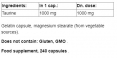 Taurine 1000 mg / 240 Caps