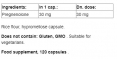 Pregnenolone 30 mg / 120 Caps