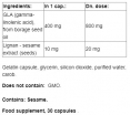 Mega GLA Sesame Lignans / 30 Softgels