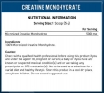 Creatine Monohydrate Unflavoured