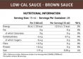 Low-Cal Sauce / 425 ml