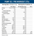 Pump 3G Pre-Workout