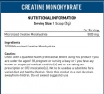 Creatine Monohydrate Unflavoured