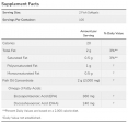 Omega-3 Molecularly Distilled / 200 Fish Gelatin Softgels