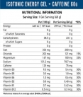 Sprint Energy Gel - With Caffeine / 20 x 60 g