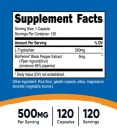 L-Tryptophan 500 mg / 120 Caps