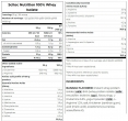 100% Whey Isolate