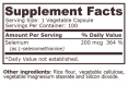 Selenium 200 mcg / 100 Vcaps