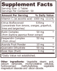 Vitamin c-1000 Complex / 50 Tabs