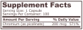 Chromium Picolinate 200 mg / 100 Vcaps
