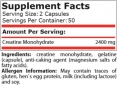 Creatine Capsules 1200 mg / 100 Caps