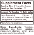 Resveratrol 250 mg / 60 Vcaps