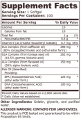 Omega 3-6-9 / 100 Softgels