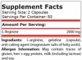 L-Arginine 1000 mg / 100 Caps