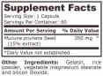 Mucuna Pruriens 350 mg / 60 Caps