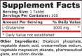 L-Glutamine 1000 mg / 100 Tabs