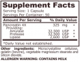 Digestive Enzyme / 50 Caps