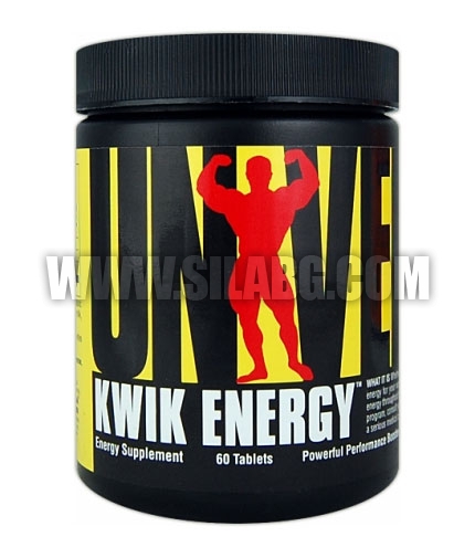 UNIVERSAL Kwik Energy 60 Tabs.