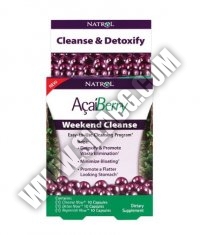 NATROL AcaiBerry Weekend Cleanse 3x10 Caps.