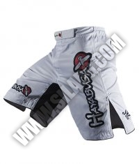 HAYABUSA FIGHTWEAR Shiai Fight Shorts /White/