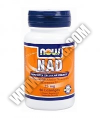 NOW NAD 25mg. / 60 Loz.