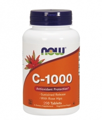 NOW Vitamin C-1000 /Sustained Release with Rose Hips/ 250 Tabs