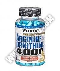 WEIDER Arginine + Ornithine 4.000 / 180 Caps.