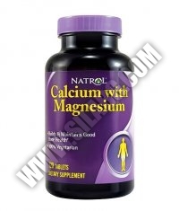 NATROL Calcium with Magnesium 120 Tabs.