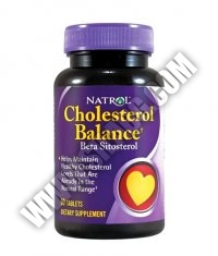 NATROL Cholesterol Balance Beta Sitosterol 60 Tabs.